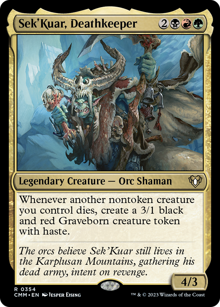 Sek'Kuar, Deathkeeper [Commander Masters] | Odin's Place