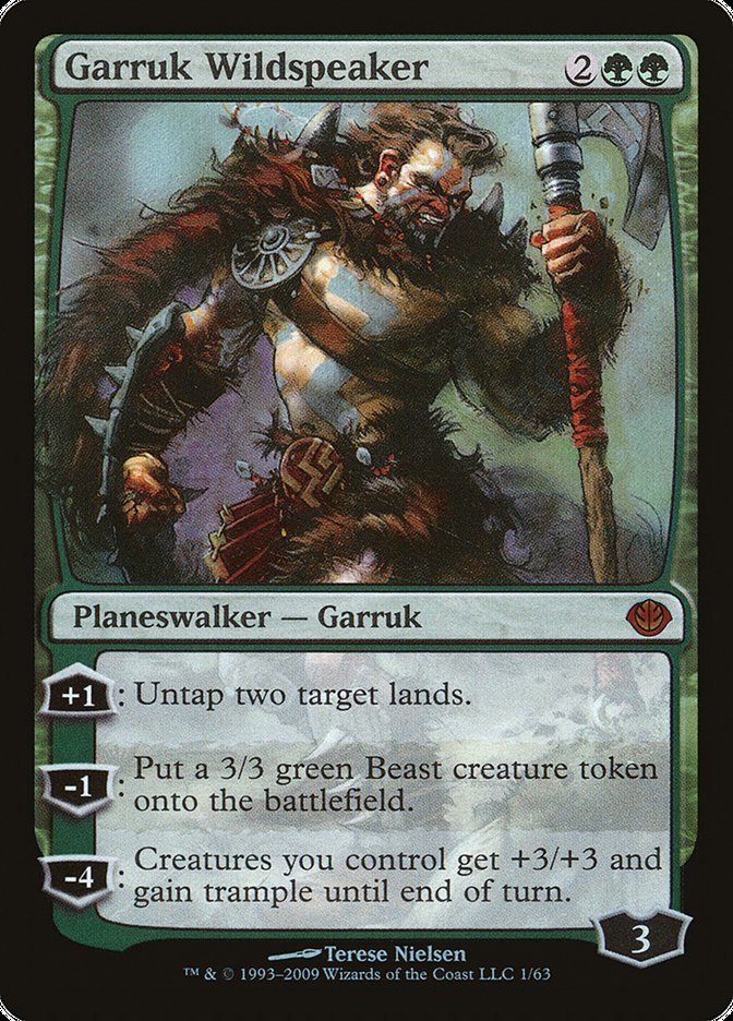 Garruk Wildspeaker (1) [Duel Decks: Garruk vs. Liliana] | Odin's Place