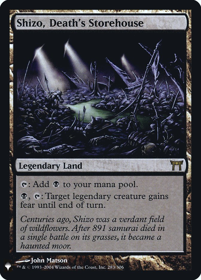 Shizo, Death's Storehouse [Mystery Booster] | Odin's Place