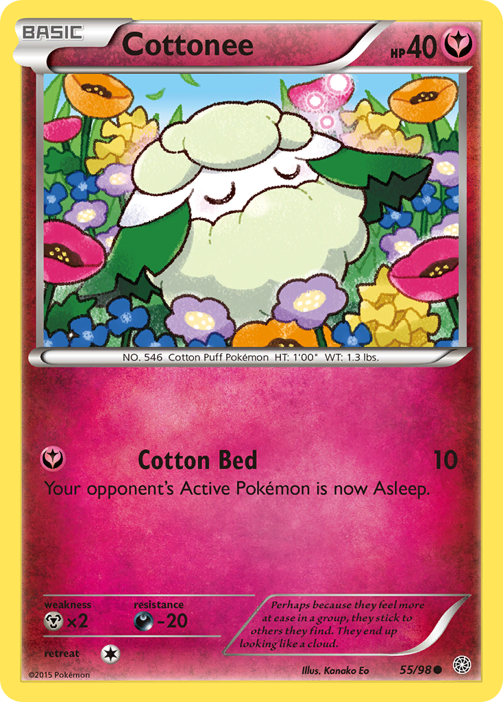 Cottonee (55/98) [XY: Ancient Origins] | Odin's Place