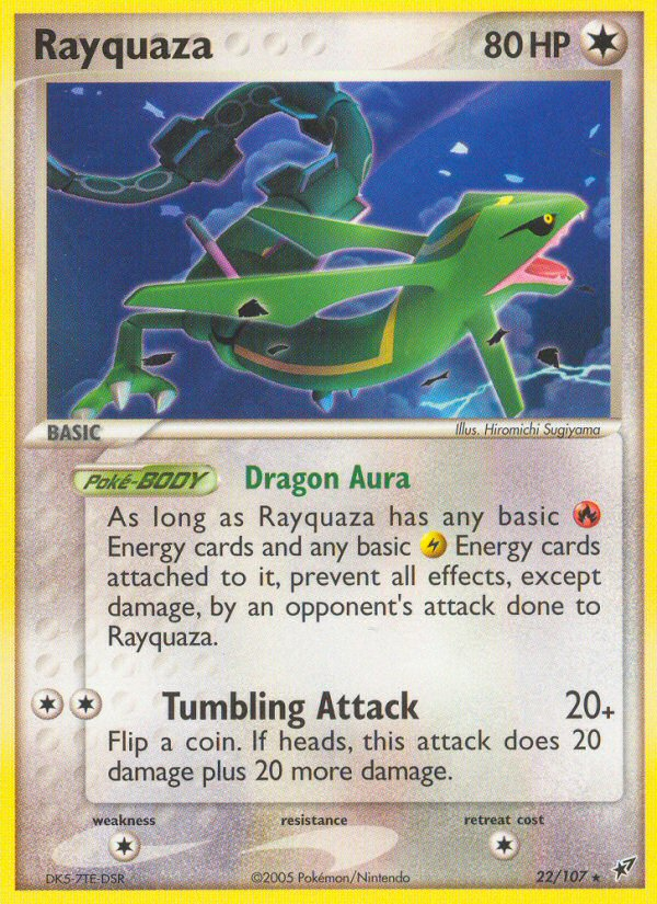 Rayquaza (22/107) [EX: Deoxys] | Odin's Place