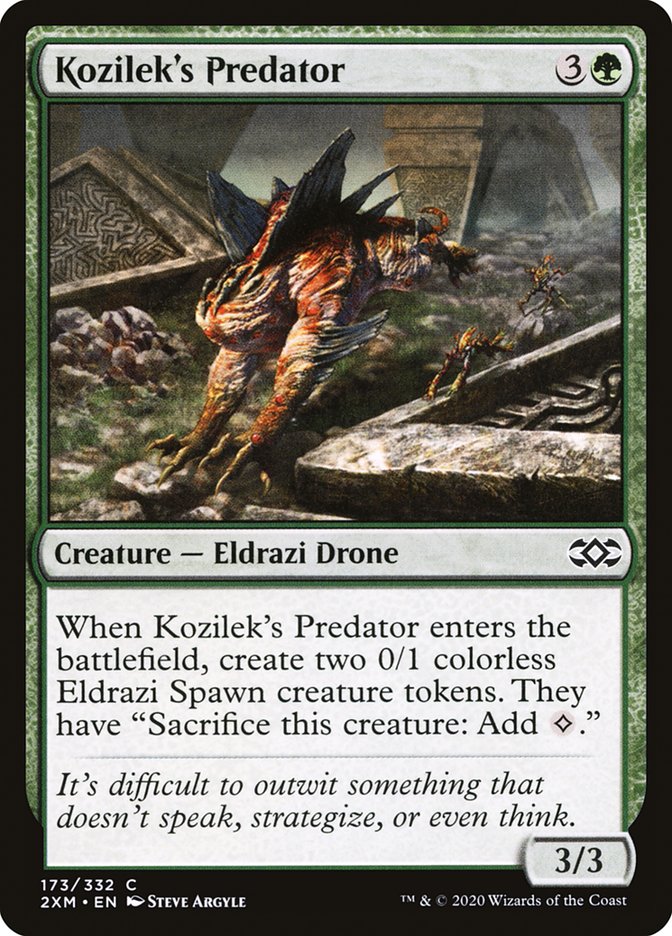 Kozilek's Predator [Double Masters] | Odin's Place