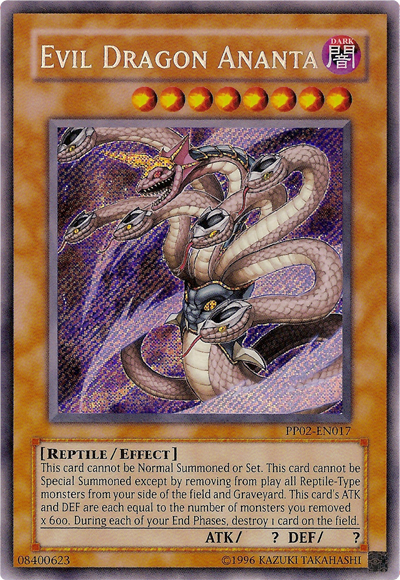 Evil Dragon Ananta [PP02-EN017] Secret Rare | Odin's Place