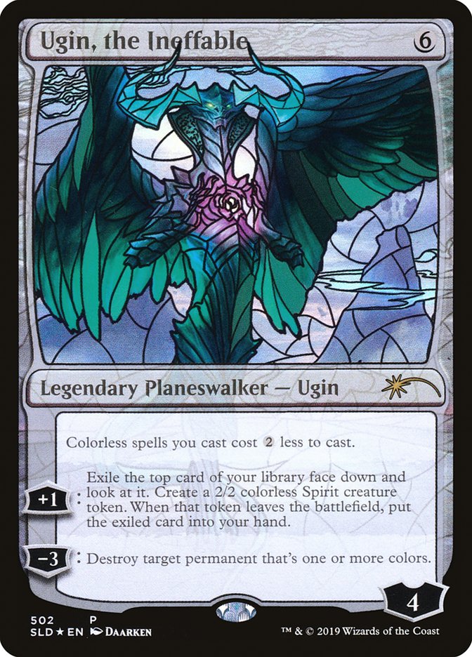 Ugin, the Ineffable (Stained Glass) [Secret Lair Drop Promos] | Odin's Place
