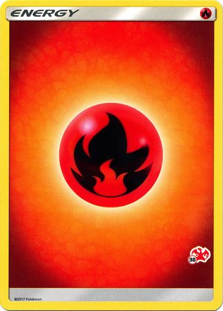 Fire Energy (Charizard Stamp #38) [Battle Academy 2020] | Odin's Place