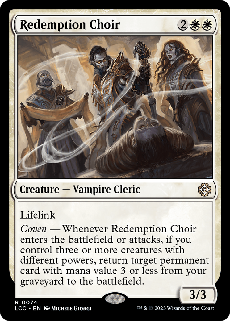 Redemption Choir [The Lost Caverns of Ixalan Commander] | Odin's Place