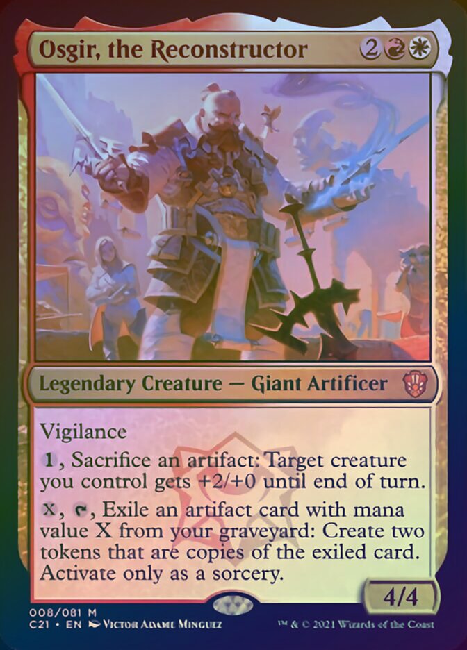 Osgir, the Reconstructor (Display Commander) [Commander 2021] | Odin's Place