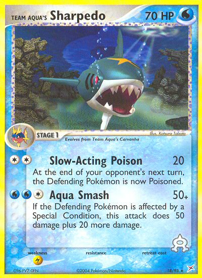 Team Aqua's Sharpedo (18/95) [EX: Team Magma vs Team Aqua] | Odin's Place
