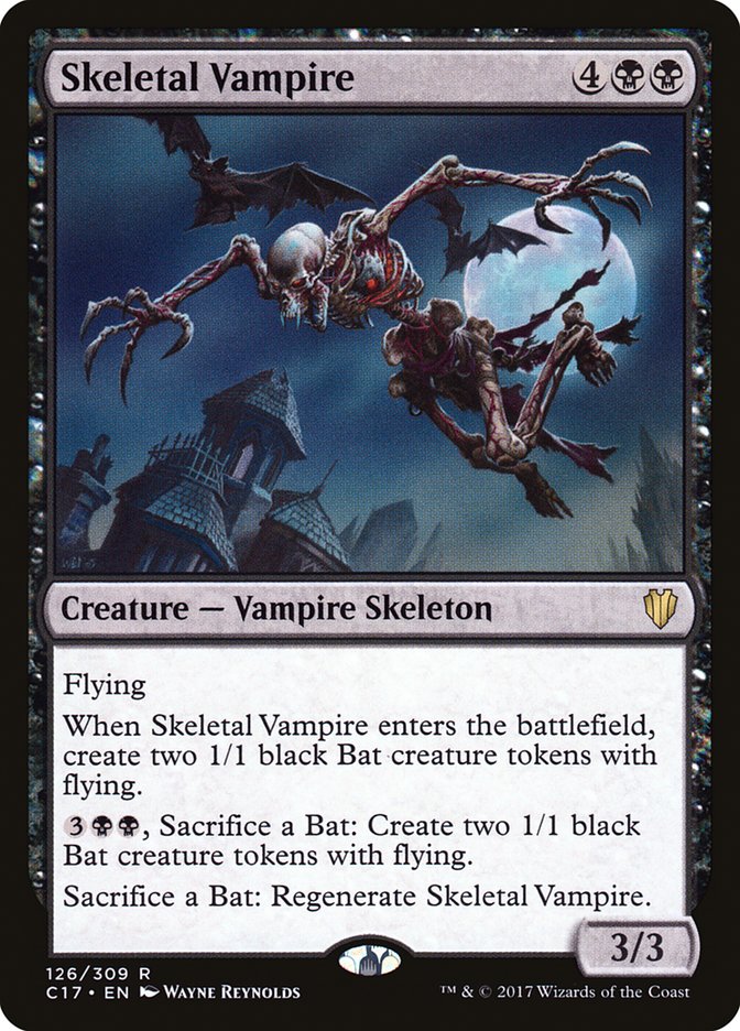 Skeletal Vampire (126) [Commander 2017] | Odin's Place