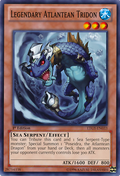 Legendary Atlantean Tridon [LTGY-EN033] Common | Odin's Place