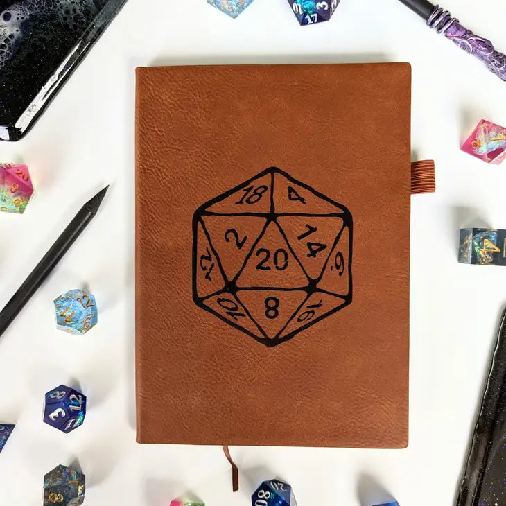NTSD Leatherette RPG Mini Dot Journal | Odin's Place