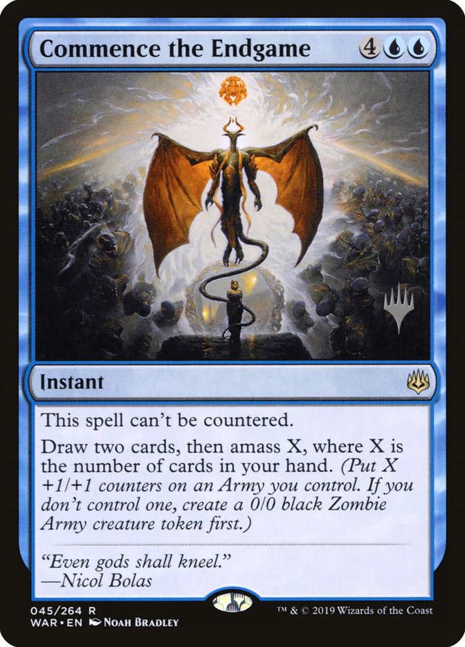 Commence the Endgame (Promo Pack) [War of the Spark Promos] | Odin's Place