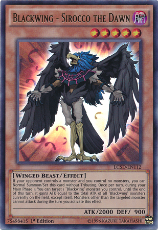 Blackwing - Sirocco the Dawn [LC5D-EN112] Ultra Rare | Odin's Place
