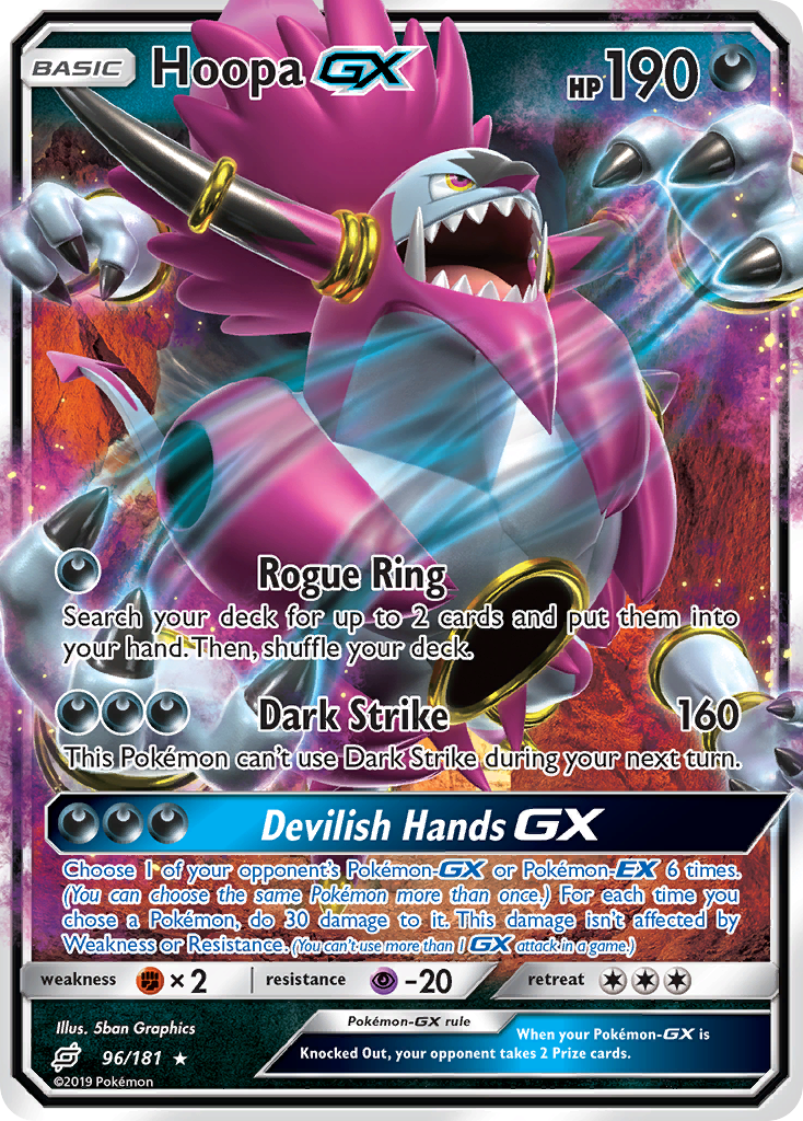 Hoopa GX (96/181) [Sun & Moon: Team Up] | Odin's Place