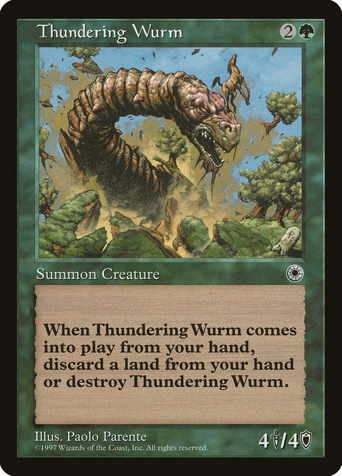 Thundering Wurm (189) [Portal] | Odin's Place