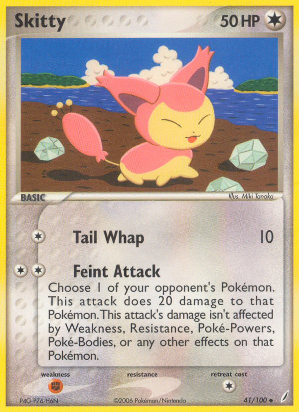 Skitty (41/100) [EX: Crystal Guardians] | Odin's Place