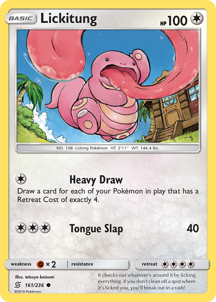 Lickitung (161/236) [Sun & Moon: Unified Minds] | Odin's Place