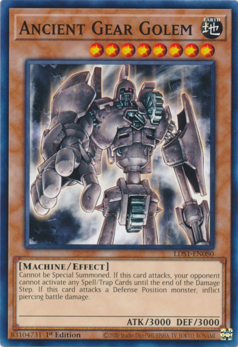 Ancient Gear Golem [LDS1-EN080] Common | Odin's Place