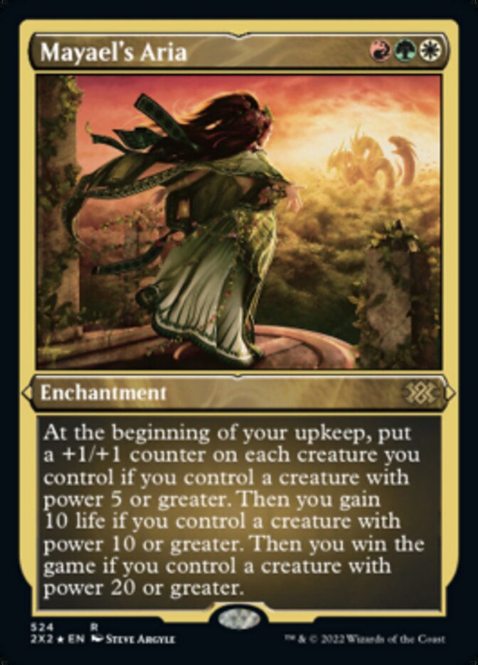 Mayael's Aria (Foil Etched) [Double Masters 2022] | Odin's Place