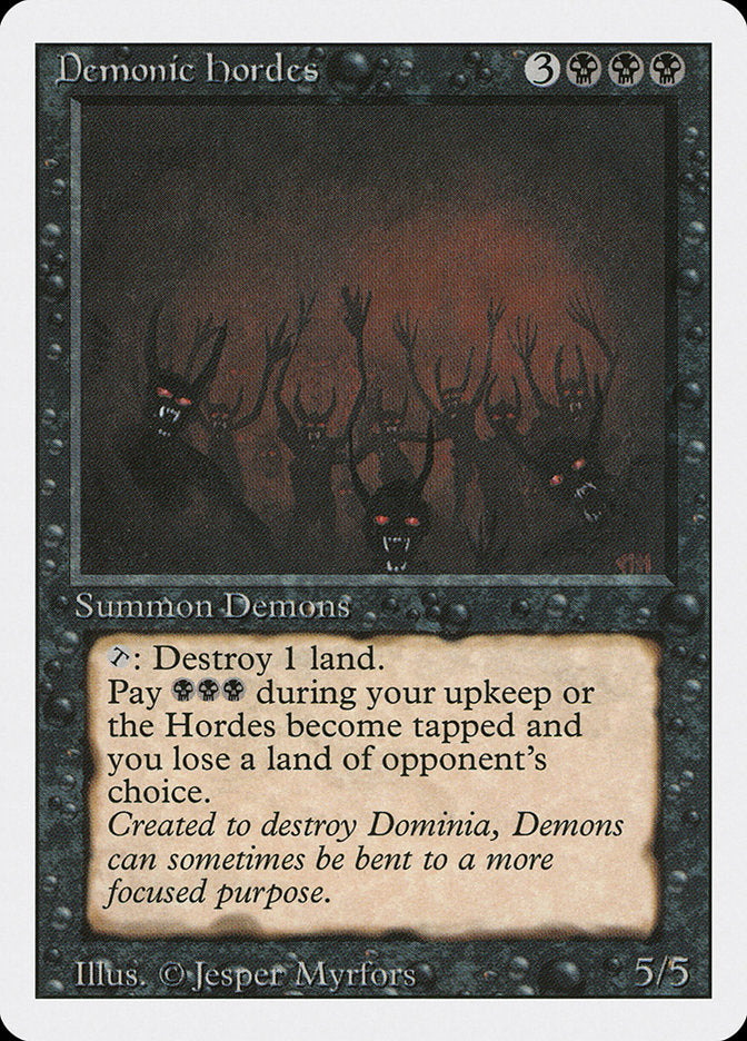 Demonic Hordes (104) [Revised Edition] | Odin's Place