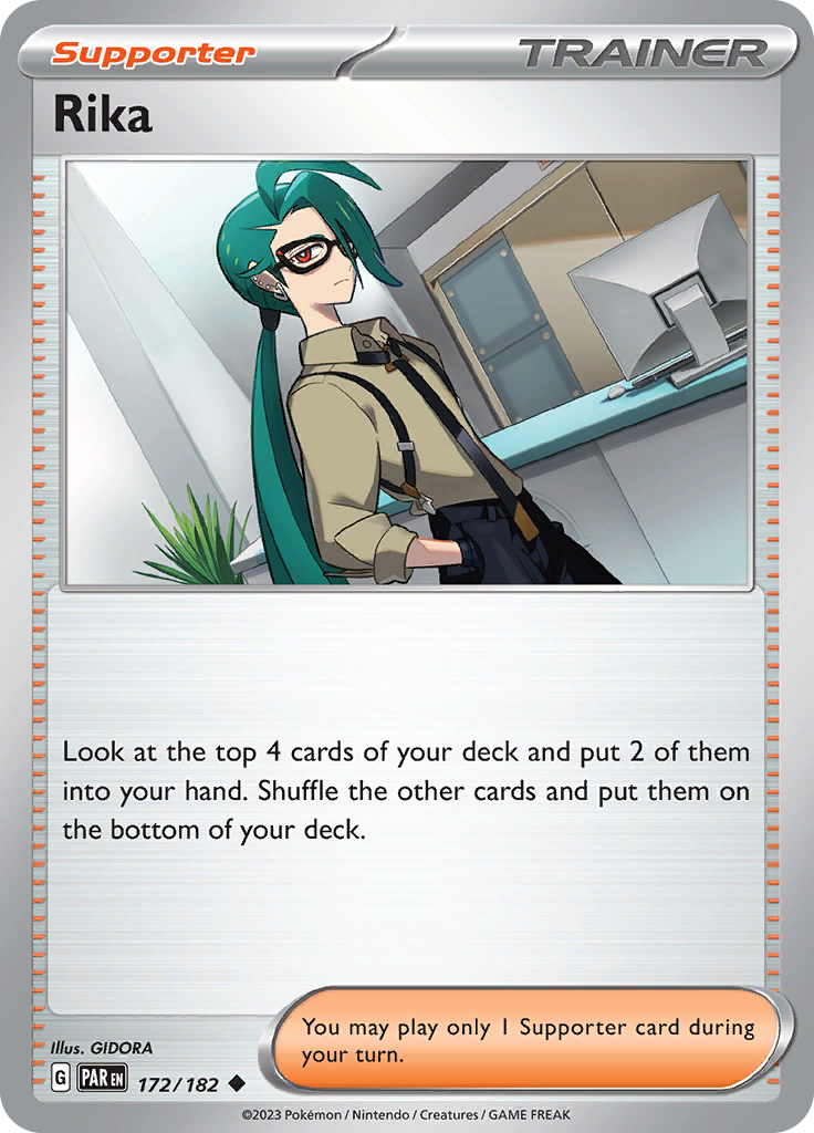 Rika (172/182) [Scarlet & Violet: Paradox Rift] | Odin's Place