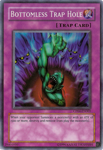 Bottomless Trap Hole [CP04-EN003] Super Rare | Odin's Place