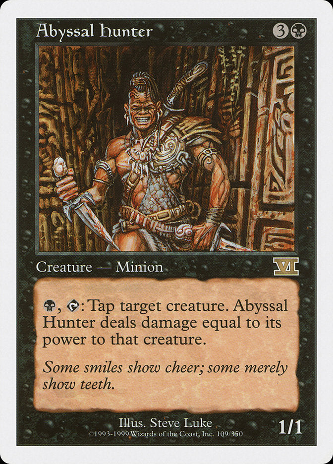 Abyssal Hunter (109) [Classic Sixth Edition] | Odin's Place