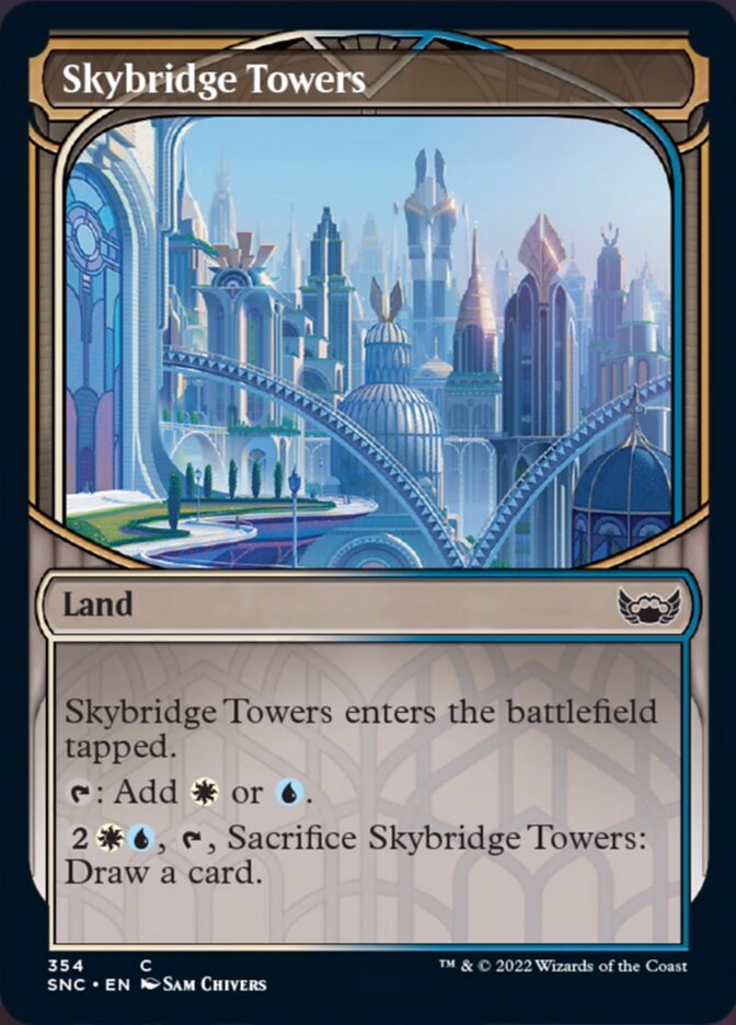 Skybridge Towers (Showcase Skyscraper) [Streets of New Capenna] | Odin's Place