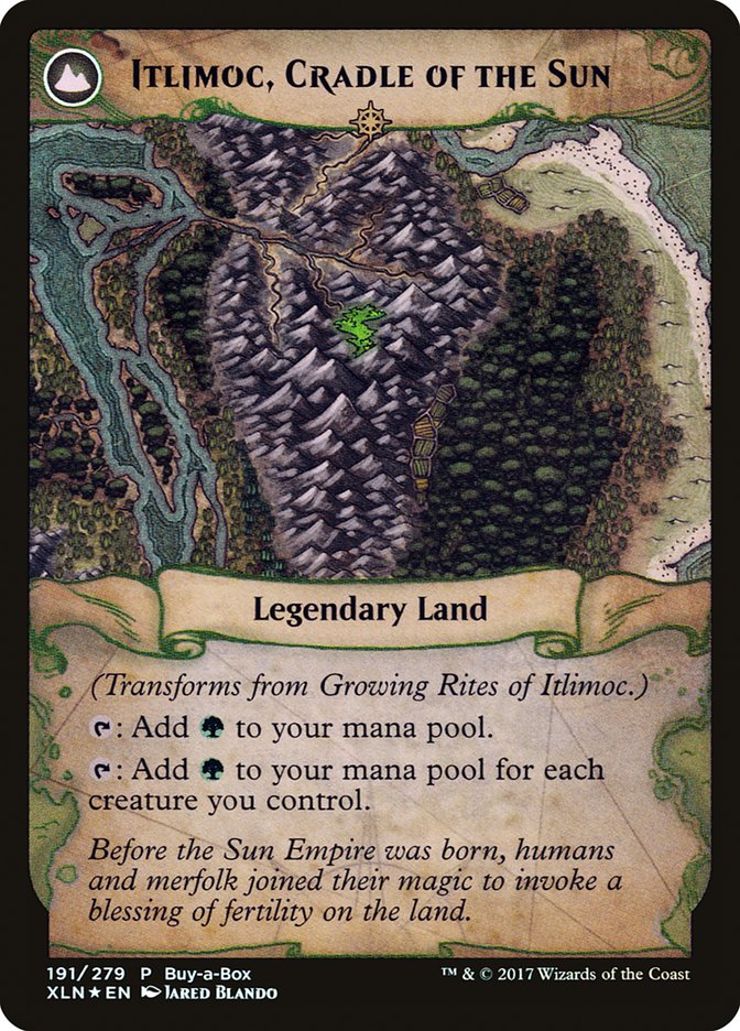 Growing Rites of Itlimoc // Itlimoc, Cradle of the Sun (Buy-A-Box) [Ixalan Treasure Chest] | Odin's Place