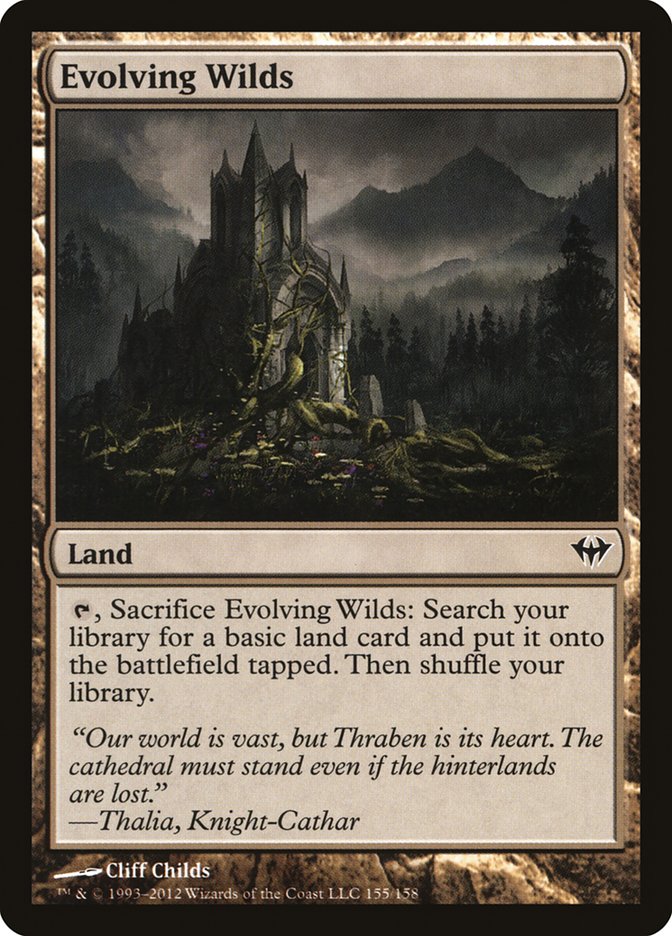Evolving Wilds (155) [Dark Ascension] | Odin's Place