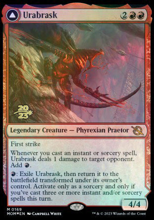 Urabrask // The Great Work [March of the Machine Prerelease Promos] | Odin's Place