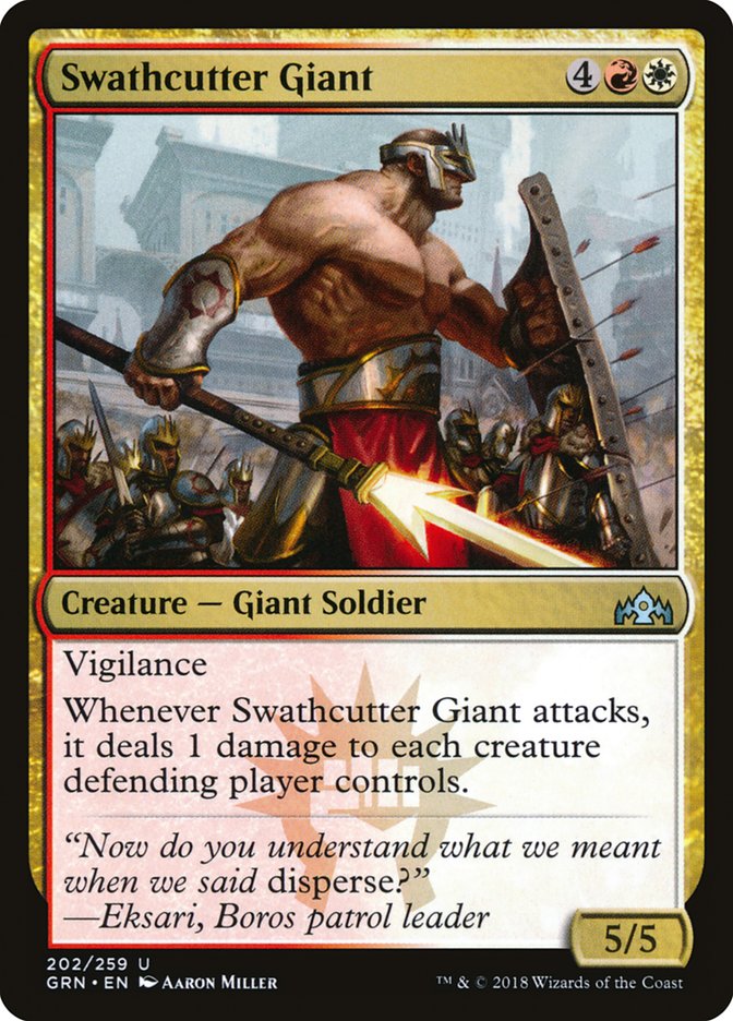 Swathcutter Giant (202) [Guilds of Ravnica] | Odin's Place