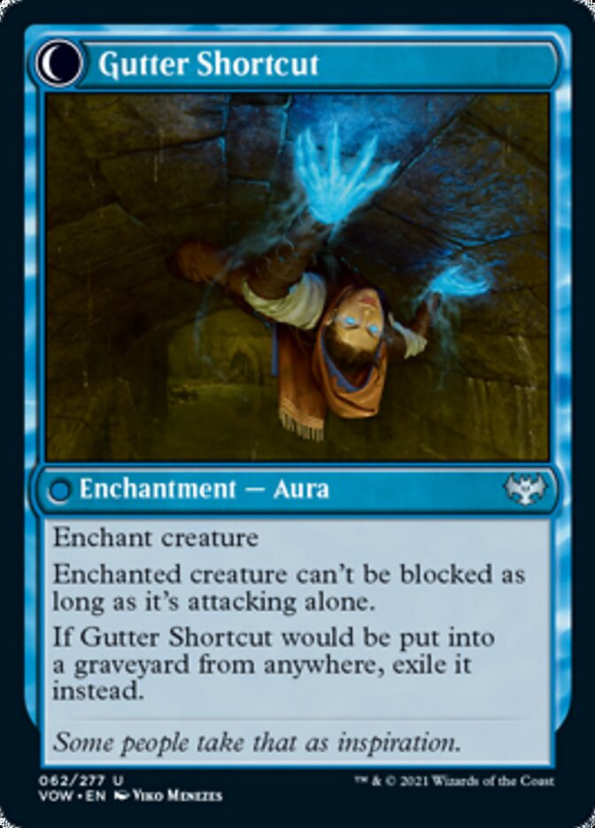 Gutter Skulker // Gutter Shortcut [Innistrad: Crimson Vow] | Odin's Place