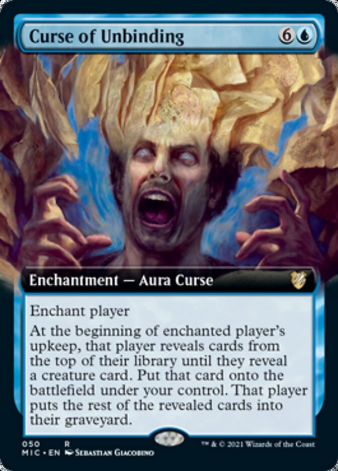Curse of Unbinding (Extended Art) [Innistrad: Midnight Hunt Commander] | Odin's Place