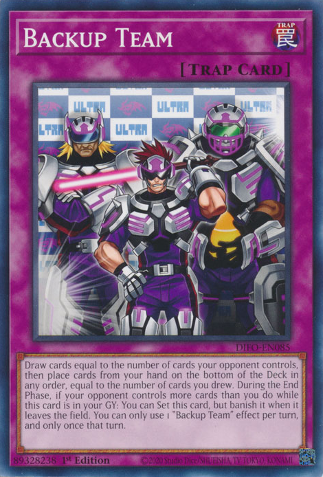 Backup Team [DIFO-EN085] Common | Odin's Place
