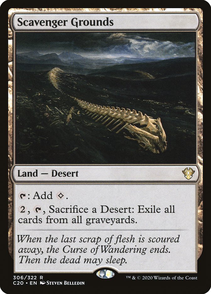 Scavenger Grounds [Commander 2020] | Odin's Place