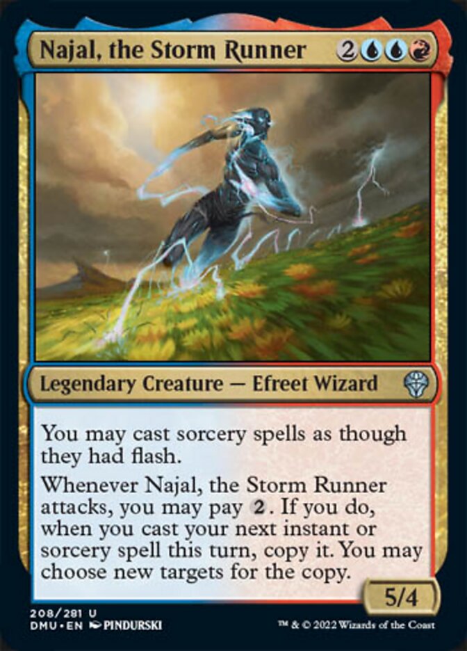 Najal, the Storm Runner [Dominaria United] | Odin's Place
