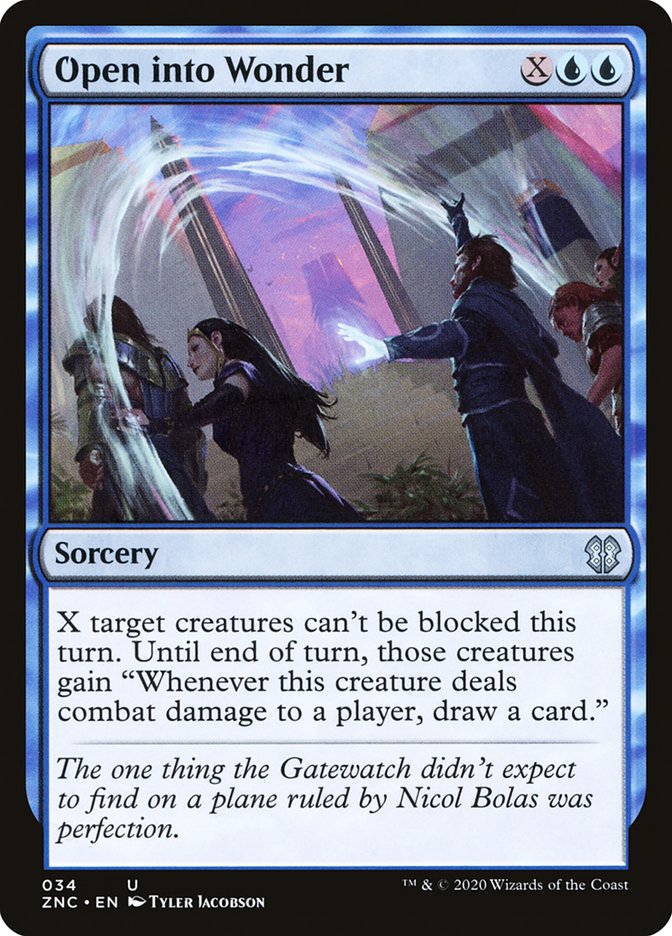 Open into Wonder [Zendikar Rising Commander] | Odin's Place
