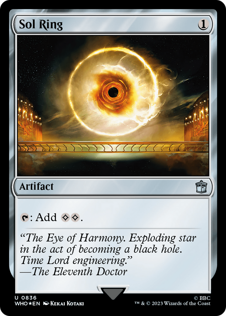 Sol Ring (Surge Foil) [Doctor Who] | Odin's Place