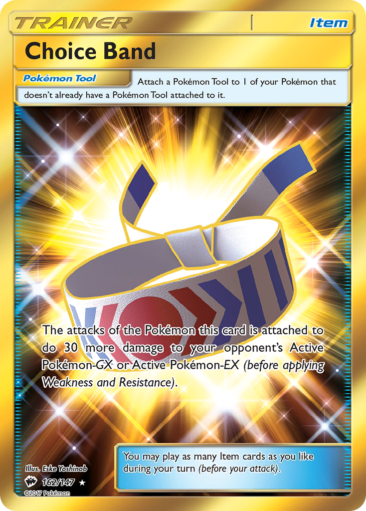 Choice Band (162/147) [Sun & Moon: Burning Shadows] | Odin's Place