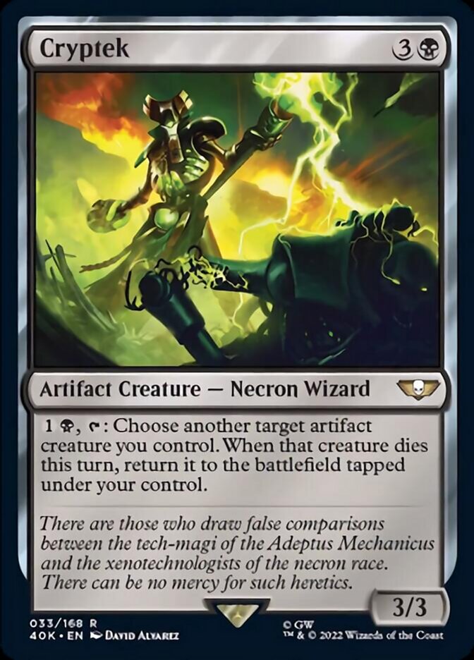 Cryptek (Surge Foil) [Warhammer 40,000] | Odin's Place