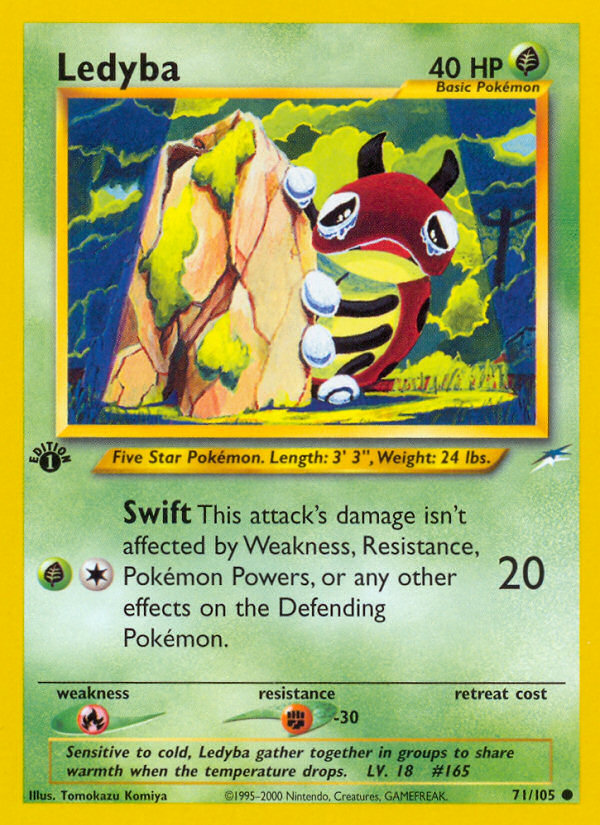 Ledyba (71/105) [Neo Destiny 1st Edition] | Odin's Place