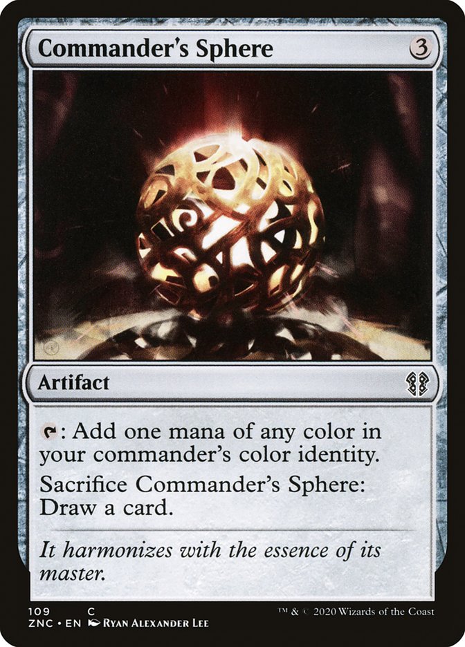 Commander's Sphere [Zendikar Rising Commander] | Odin's Place