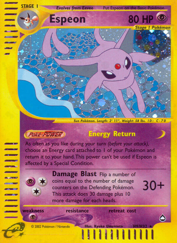 Espeon (H9/H32) [Aquapolis] | Odin's Place