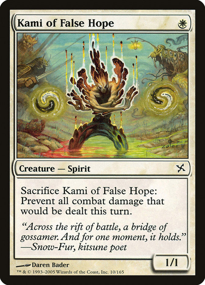 Kami of False Hope (10) [Betrayers of Kamigawa] | Odin's Place