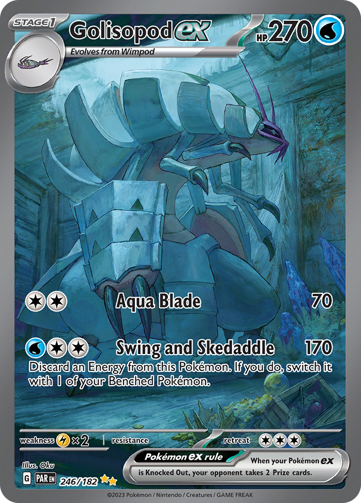 Golisopod ex (246/182) [Scarlet & Violet: Paradox Rift] | Odin's Place