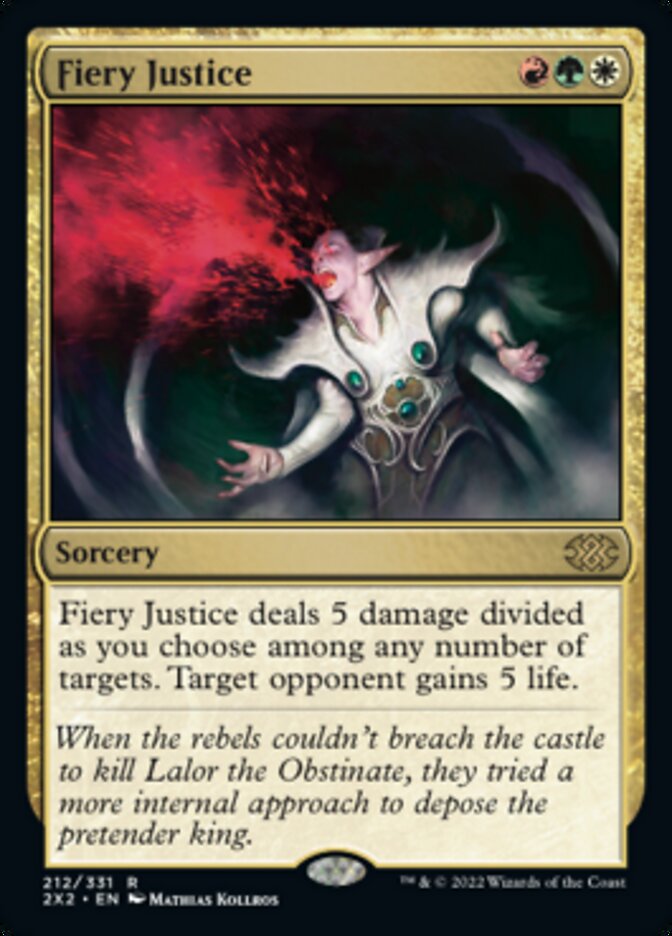 Fiery Justice [Double Masters 2022] | Odin's Place