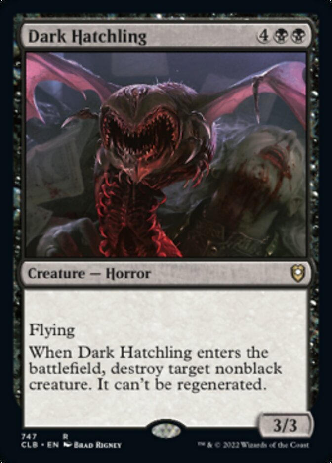 Dark Hatchling [Commander Legends: Battle for Baldur's Gate] | Odin's Place