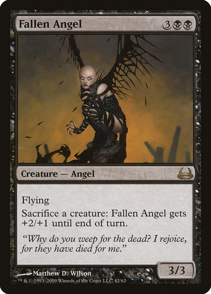 Fallen Angel (42) [Duel Decks: Divine vs. Demonic] | Odin's Place