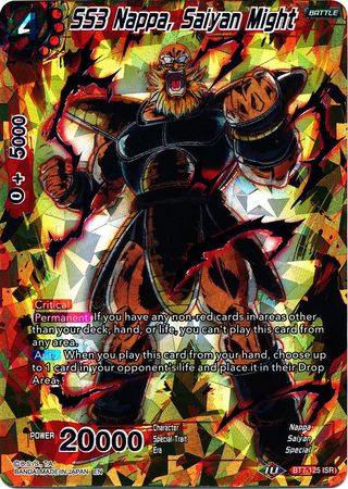 SS3 Nappa, Saiyan Might (BT7-125) [Revision Pack 2020] | Odin's Place